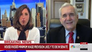 MSNBC: Congressman Doggett speaks about Covid Relief, Minimum Wage, Texas Winter Storm
