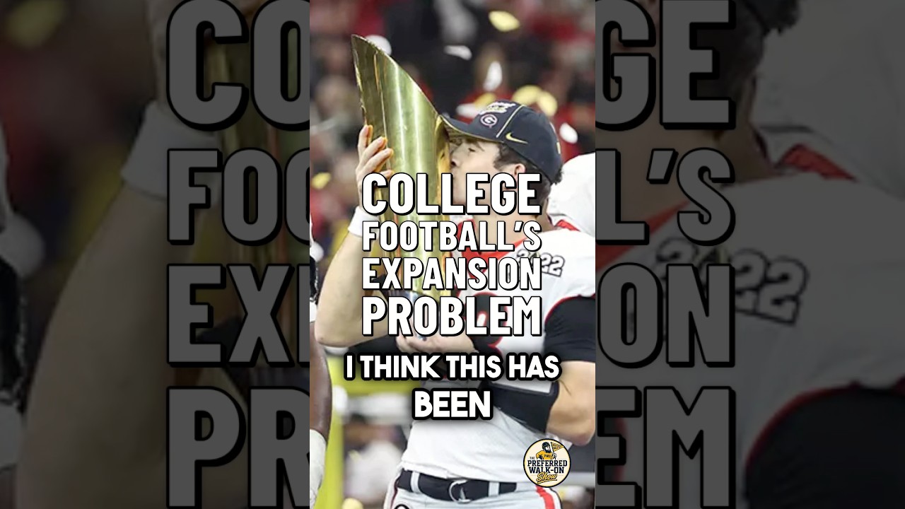 The CFP Has an Expansion Problem #crb #collegefootball