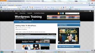 How To Create A WordPress Website Part 8 - Managing The Sliders In Worldweb