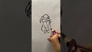 How to draw a crying angle pose✨Tutorial✨#drawing #sketch #art#howtodraw #shortvideo #viralvideo