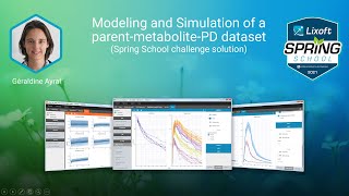 Modeling and Simulation of a parent-metabolite-PD datatset (Spring School challenge solution)