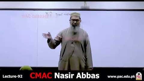 CAF 03 | CMA | LECTURE # 92 |BY SIR NASIR ABBAS | SEPTEMBER 2024 ATTEMPT