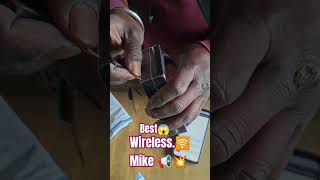 cheap and best 🔥 wireless microphone 📢💥#wirelessmick #motovolgger #bikelover #raiders