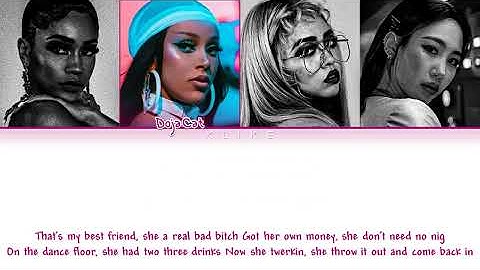 Thumbnail of [LYRICS] 'Best Friend' - Saweetie (feat. Doja Cat, Jamie & CHANMINA) || Color Coded Lyrics