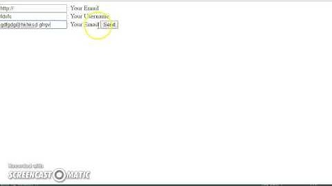HTML Form (part 1 of 3)