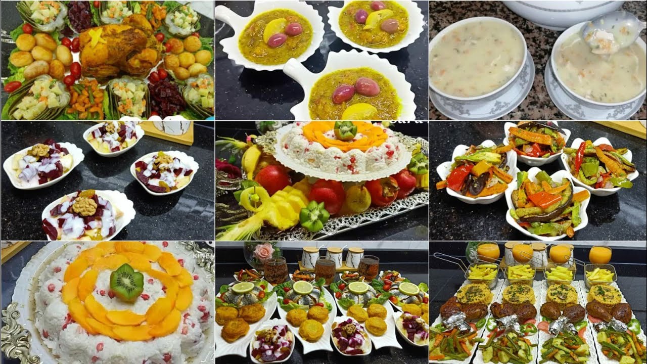 جدول أكل أسبوعي🥰/ 5القترحات متنوعة كل اليوم وجبة إقتصادية وديال  هاد االوقت👌