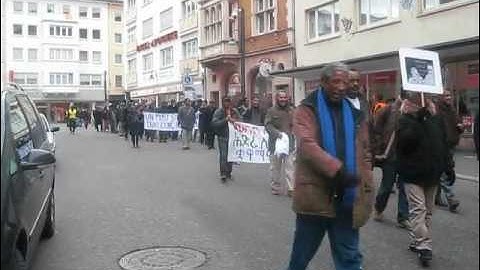 Eritrea Demo in Gießen 01.03,2013 part 2