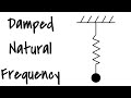 Damped Natural Frequency