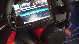 USB headset on the QCom Spectrum  M4+ transceiver