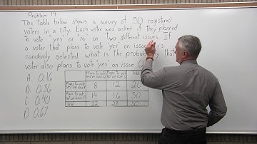 ACCUPLACER Review Problem 14: Quantitative Reasoning, Algebra, and Statistics