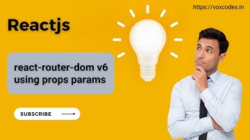 React router dom v6 - Using Params
