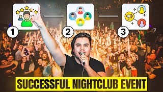 3 Steps To Promoting A Successful Nightclub Event