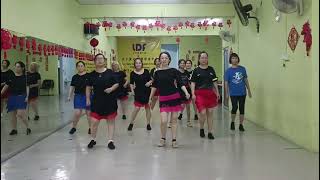 Nan Bing Wan Zhong (南屏晚钟)/ Line Dance/Beginner Level / Choreo by Judy Lye (MY) / May 2023