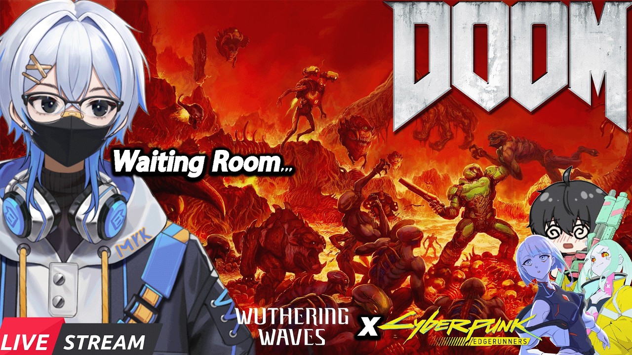 DOOM Marathon UNTIL WUWA X CYBERPUNK COLAB!! [DOOM 2016] - YouTube