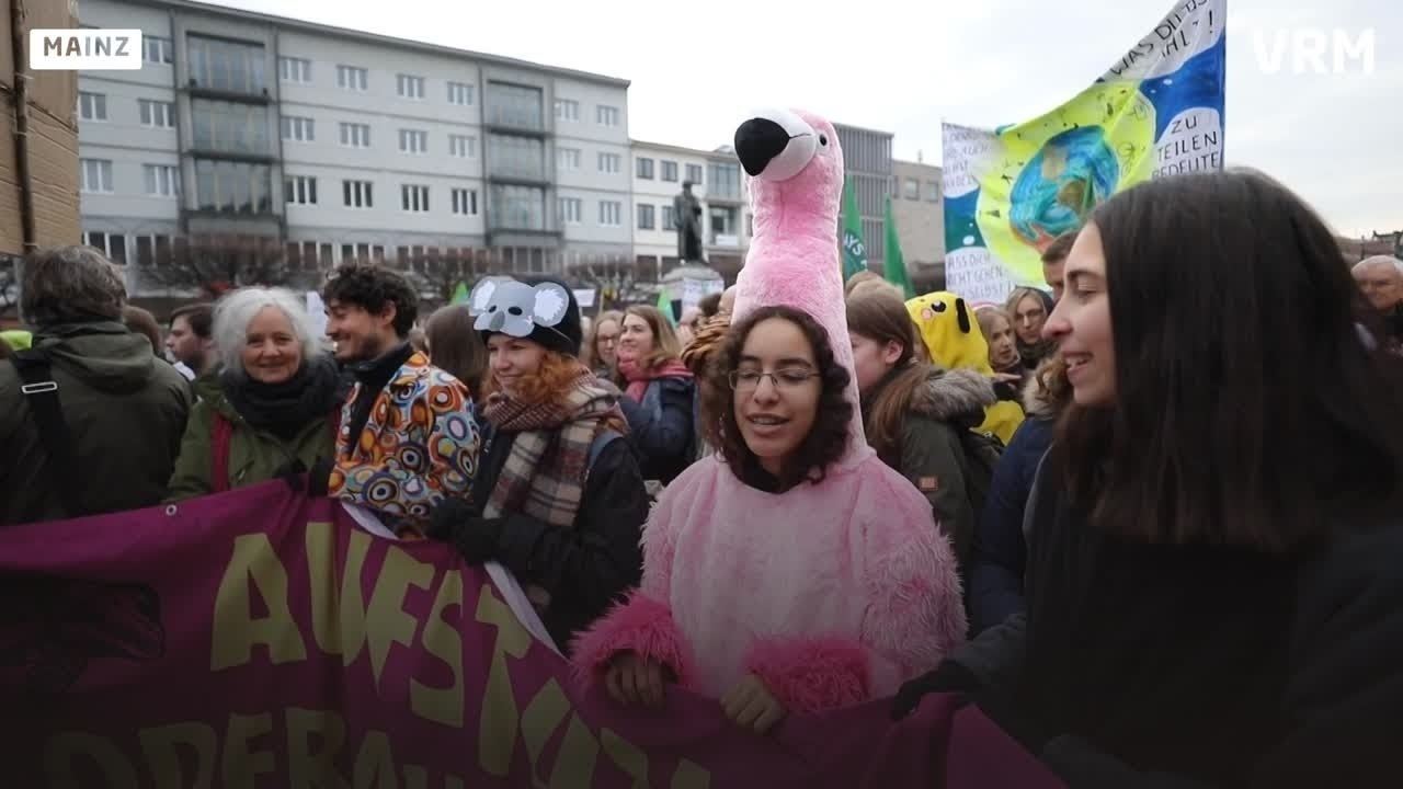 Fridays for Future Demo in Mainz