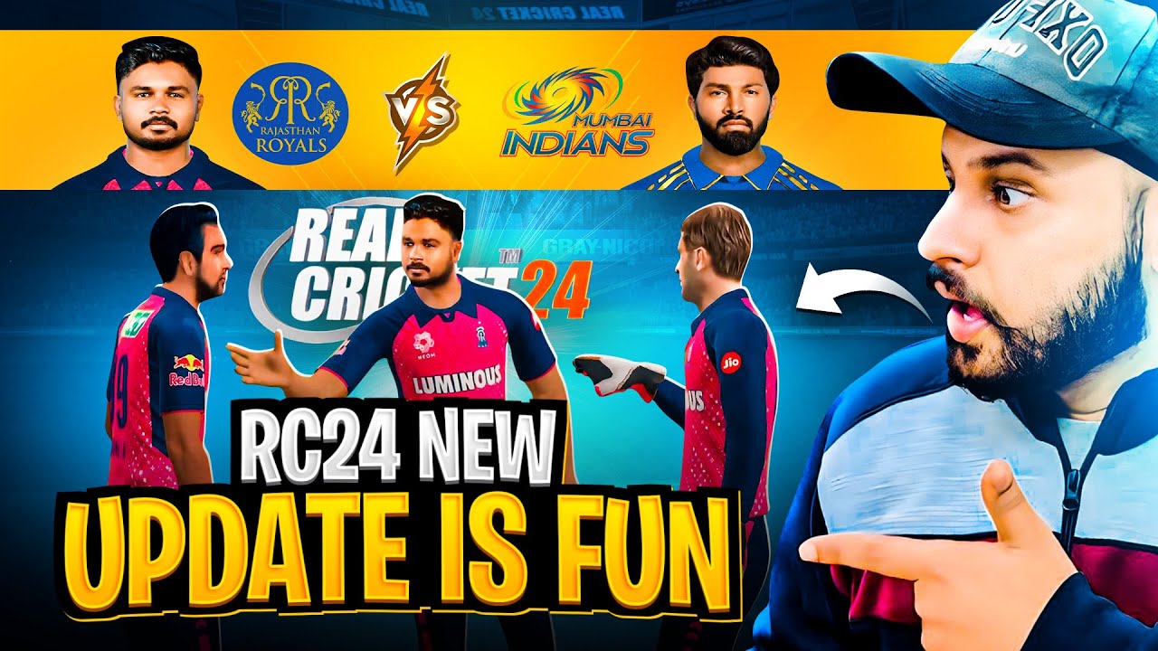 REAL CRICKET 24 NEW UPDATE IS FUN (RC24) IPL UPDATE - YouTube