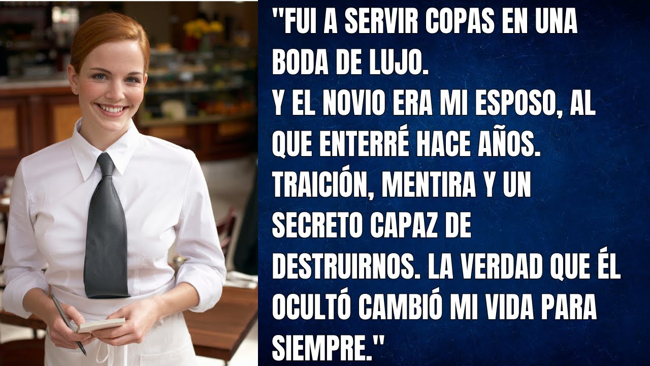SIENDO CAMARERA EN UNA BODA DE ÉLITE, VIO AL MARIDO “MUERTO” CONVERTIDO EN NOVIO.