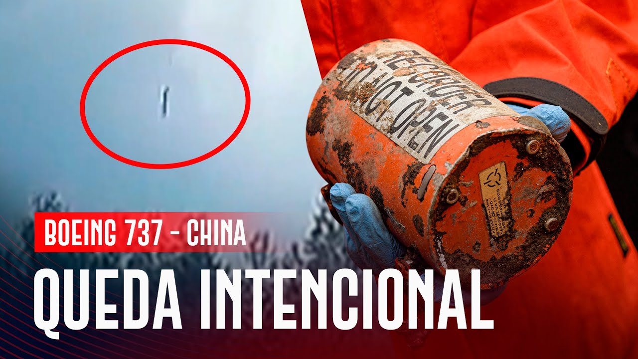 Avião que MERGULHOU na China - FINALMENTE temos respostas #LiveExtra
