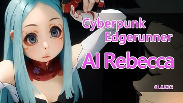 AI Rebecca Stable Diffusion Anima - Cyberpunk: Edgerunners