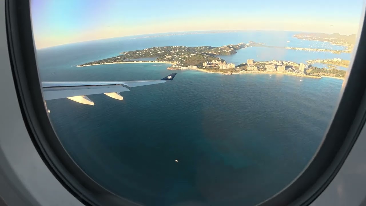 Takeoff Sint Marteen airport