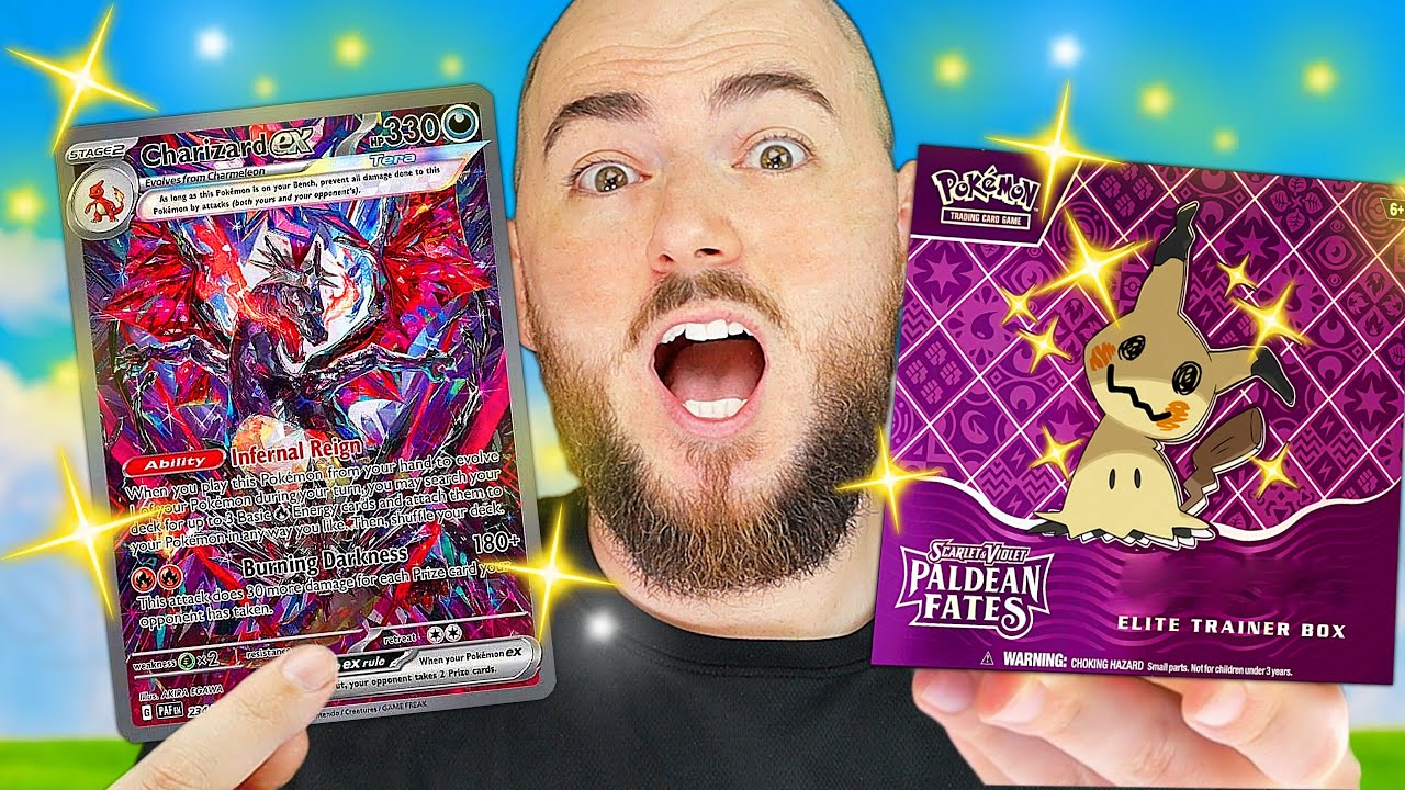 Ich öffne eine Pokémon Paldeas Schicksale Trainer Box!