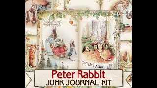 World Peter Rabbit junk journal kit