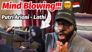 🇮🇩 Putri Ariani - Lathi | Weird Genius (ft. Sara Fajira) Cover | REACTION!!!