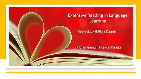 Extensive Reading in Language Learning