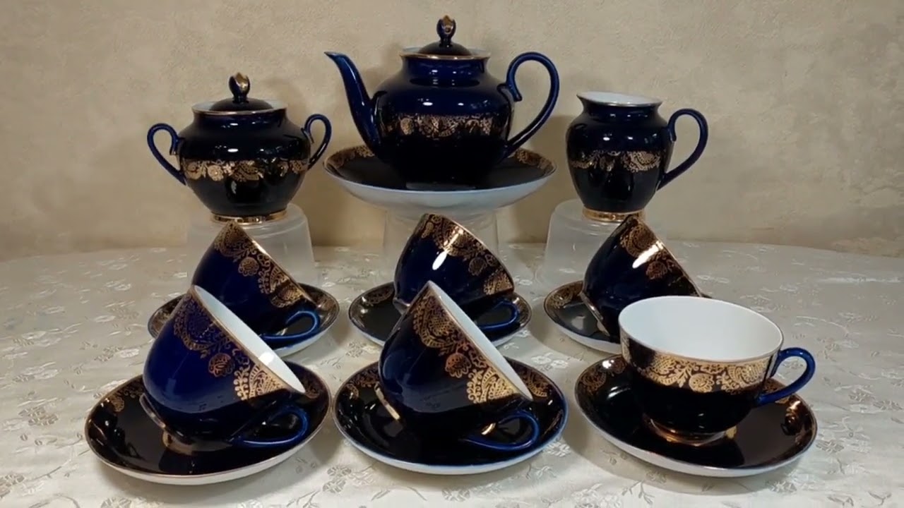 Всё о фарфоре. Чайный сервиз 