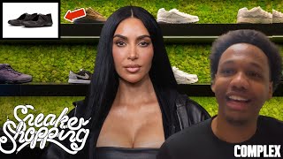 Kim Kardashian Goes Sneaker Shopping With Complex