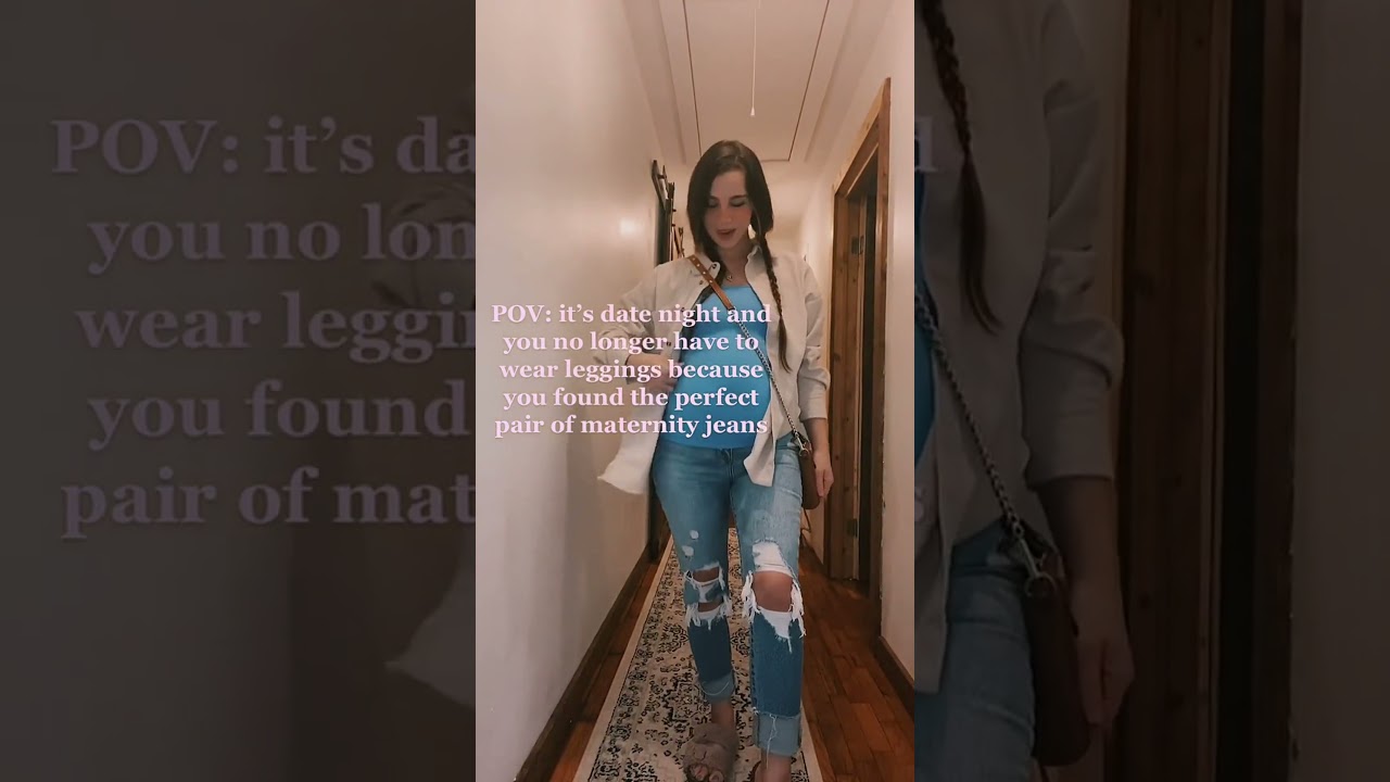 Maternity Jeans That Fit Perfectly! 