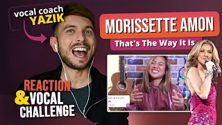 Vocal Coach YAZIK reaction to Morissette Amon - That's The Way It Is