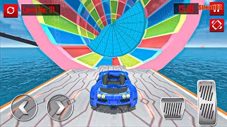 Mega Ramp Car Stunts Racing Impossible Tracks 3D #22 - Android Gameplay