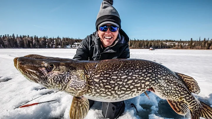 Ice Fishing for HUGE Northern Pike!