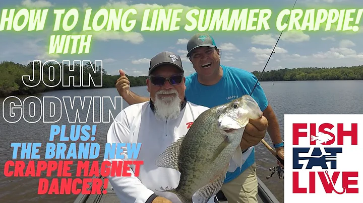 How to long line for Crappie with John Godwin Fish...