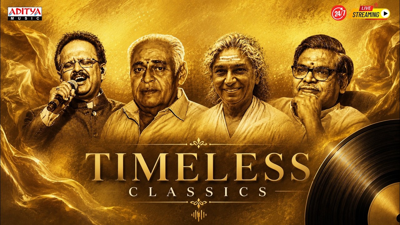 🔴 24x7 LIVE: Telugu Timeless Classics | Magic of '80s & '90s | Evergreen Songs Collection | Station