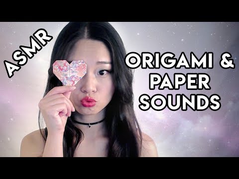 [ASMR] Origami and Paper Sounds