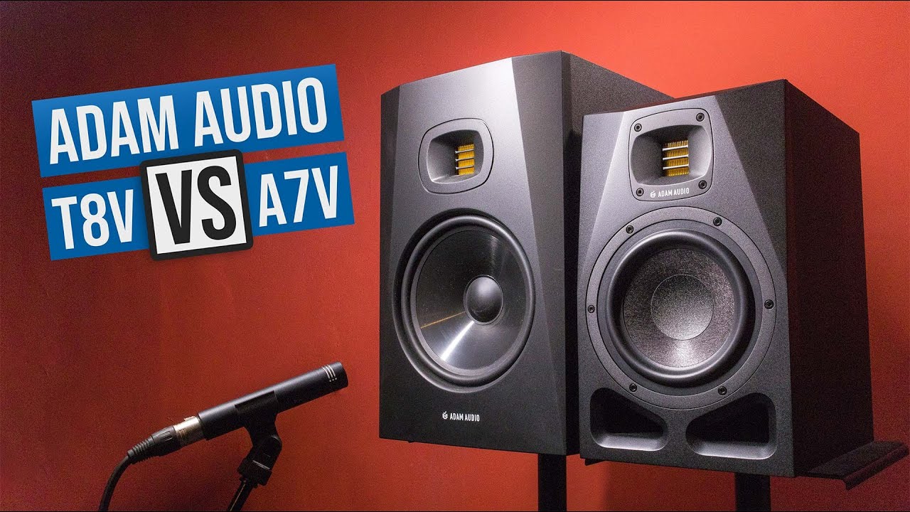 ADAM Audio T8V vs ADAM Audio A7V | Studio Monitors - YouTube