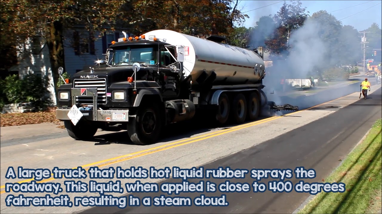 Rubber Chip Seal - Needham DPW