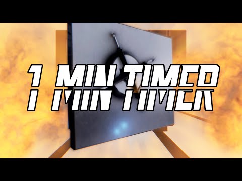 Bomb [FUSE COUNTDOWN] 💣 Blowing Open a Safe with a 1 Minute Countdown Timer