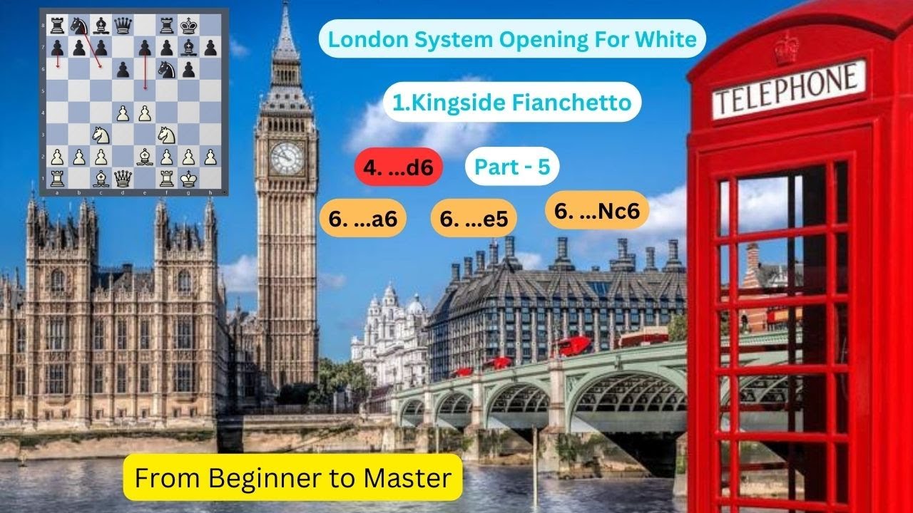 London System Opening For White || 1.Kingside Fianchetto || Part - 5 ...