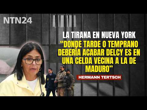 "Sooner or later, Delcy should end up in a cell next to Maduro's": Hermann Tertsch