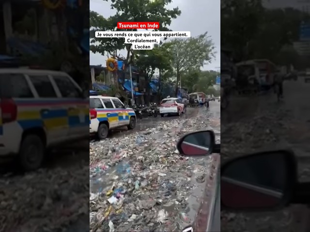 Abonne toi pour + de vidéos climat et environnement 🌍 #climat #ocean #pollution #inde #tsunami