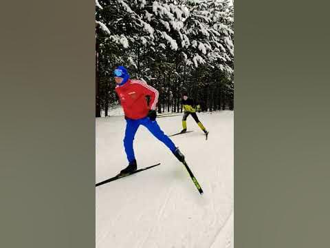 Коньковый ход,работа под каждый шаг, Сысерть.Лыжи. - YouTube