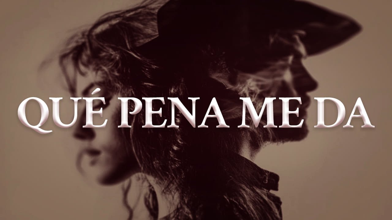 Jesse & Joy - QUÉ PENA ME DA (Letra oficial / Official lyrics)
