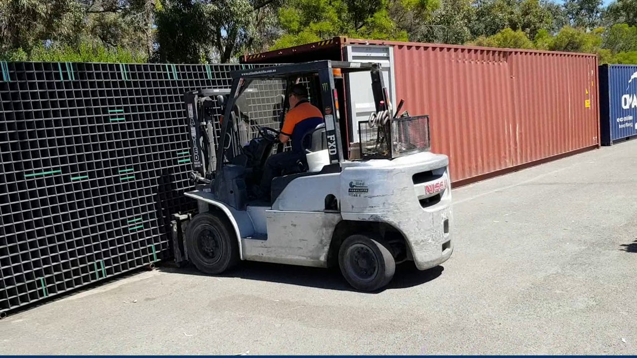 Unloading Mesh from Container V2