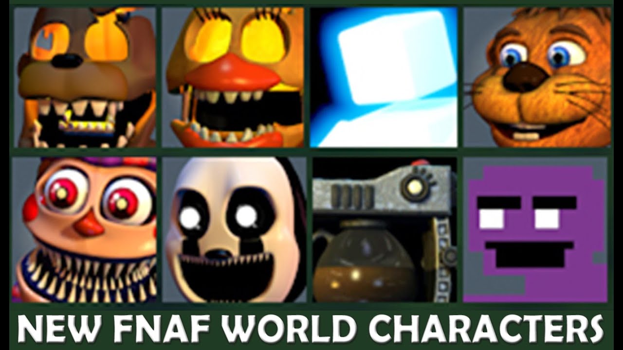 BONNIE AND FOXY REACT TO: FNAF World Update #2 