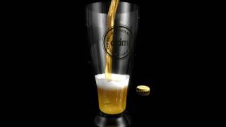 3dsmax beer pour simulation