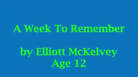 Elliott McKelvey's Ambassador Leader Video