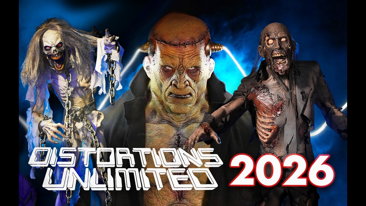 2026 Halloween Props & Animatronics Catalog | Distortions Unlimited